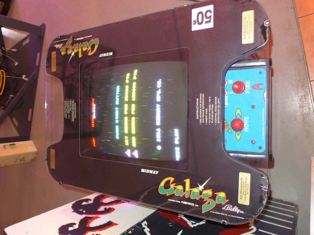 galaga table